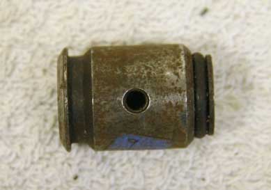 used nelson stock bolt with light rust, breech drop bolt