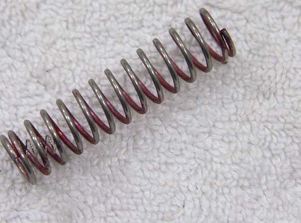 Used Red standard nelson 2 inch mainspring, one included