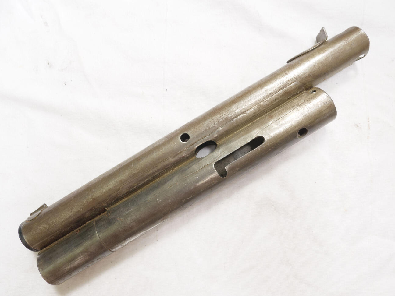 Used shape Nelspot body, has some signs of Rust forming. Empty.