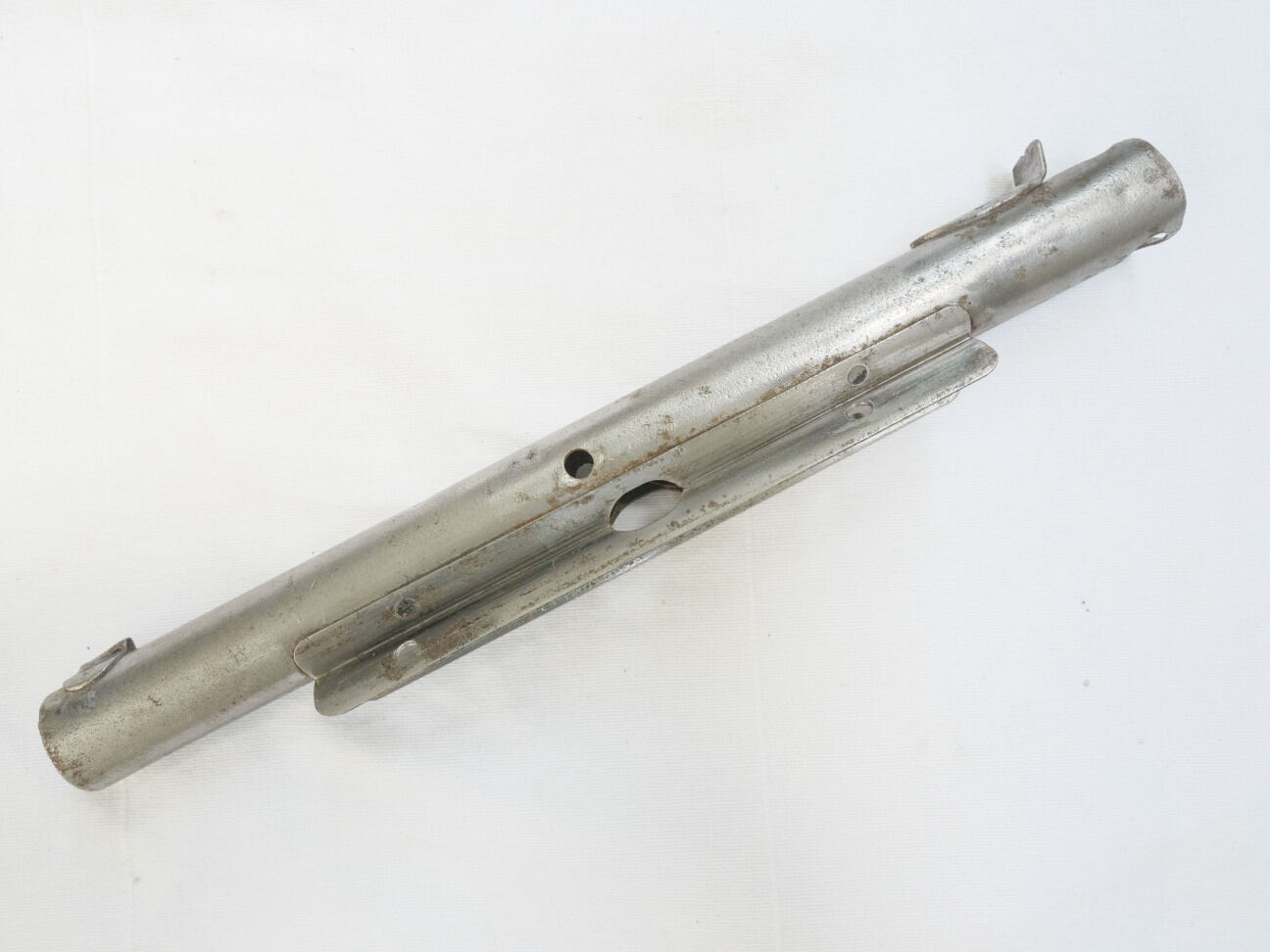 Nelspot Top feedtube, not attached to body, steel, will rust