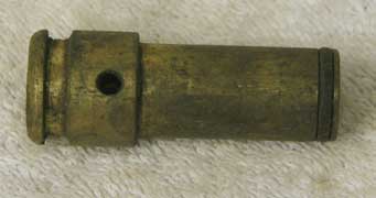 Kingman hammer bolt, non adjustable, brass, covered in dirt? Bad shape, heavy sear wear from use