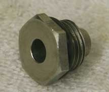 good Standard valve retaining screw in stainless w/oring