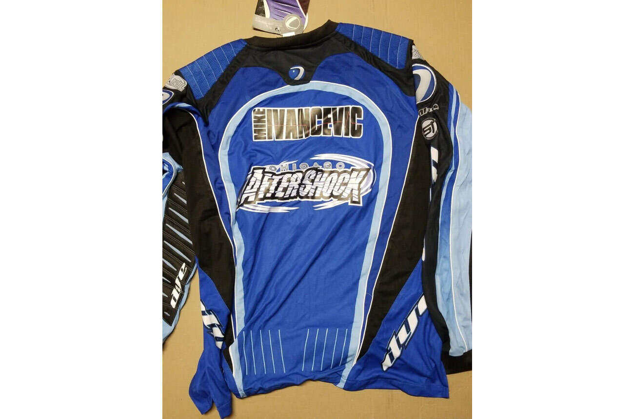 2003 #1 Mike Ivancevic Aftershock Jersey - xxl