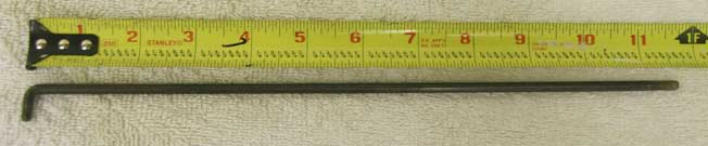 KP-2 pump rod in great shape, 11.75, both ends are threaded