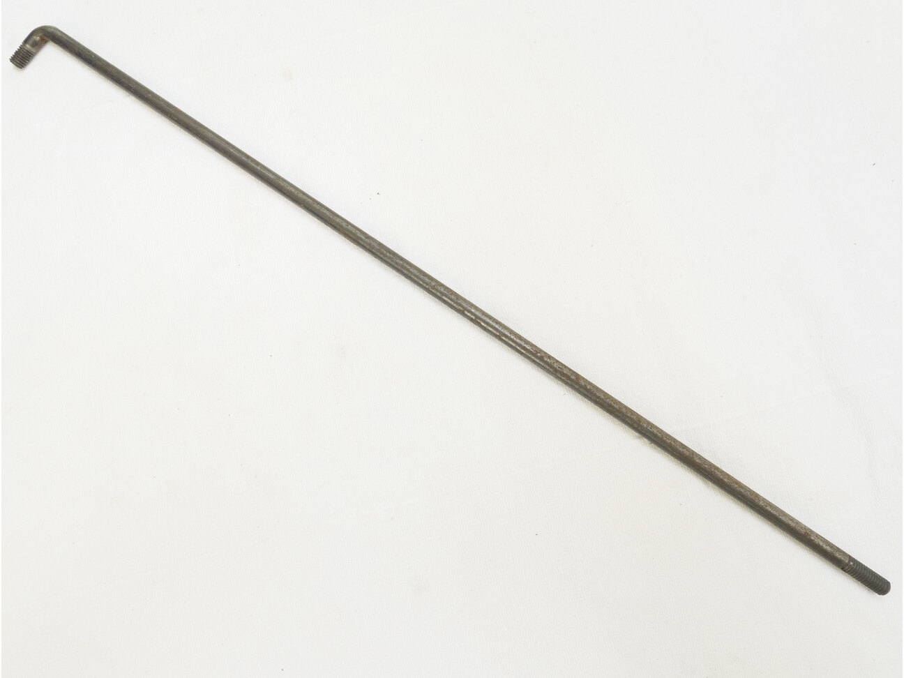 KP-2 pump rod in decent shape, both ends are threaded