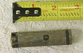 Bad shape PGP bolt, screw in lug style, see pics