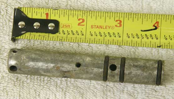 Standard length PMI/Sheridan Bolt, bad shape, corroded