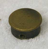 Piranha Short Barrel or Long Barrel brass front plug, used shape, no set screw included.