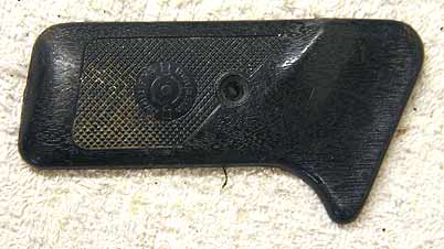 left side pgp 2k sheridan crossman grip panel, used dirty shape, no visable cracks