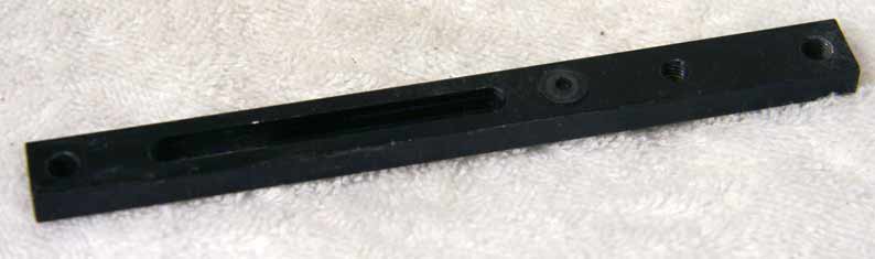 Sovereign grip rail (between grip frame and body) aluminum, good shape, has rubber valve seal