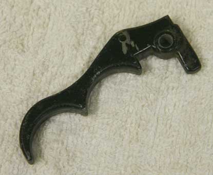 used shape, black painted steel STBB double trigger, probably rebel or spyder, new