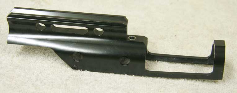 spyder sight rail, not sure which model, black, used shape.