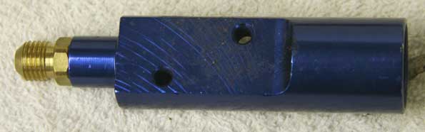 Blue spyder spacing duckbill, used good shape, not standard thread