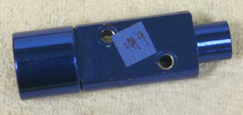blue spyder spacing duckbill, used, not standard thread