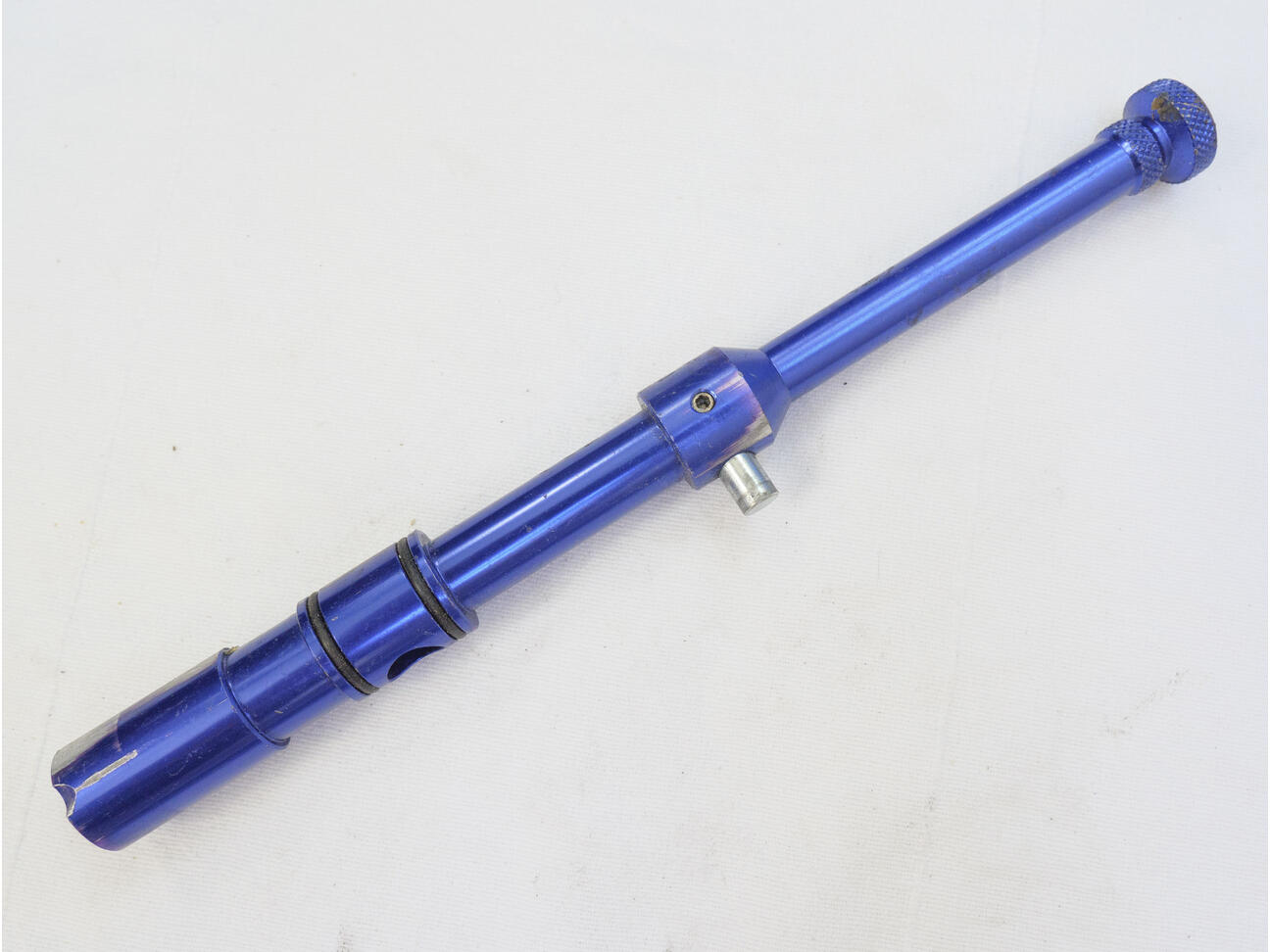 Blue Spyder Shutter rear cocking bolt, used shape