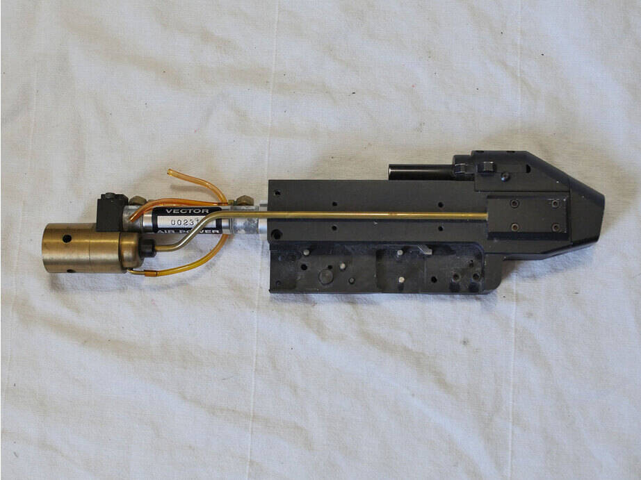 Vector paintball gun parts project, body and some pneumatics, see photo