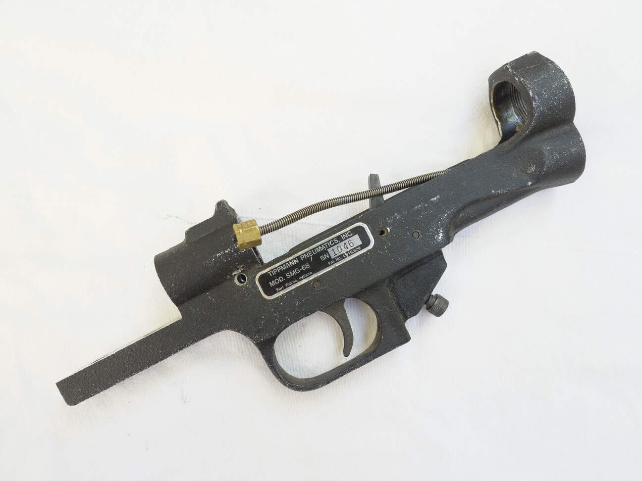 Tippmann 68 special receiver, converted from an SMG 68