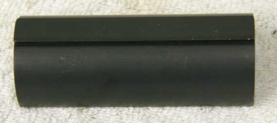 Black VM sight rail, with 2 set screws