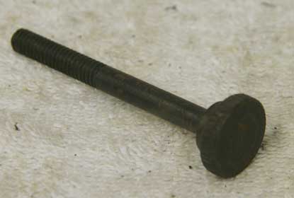 Steel quickstrip back plug screws, good shape, light rust