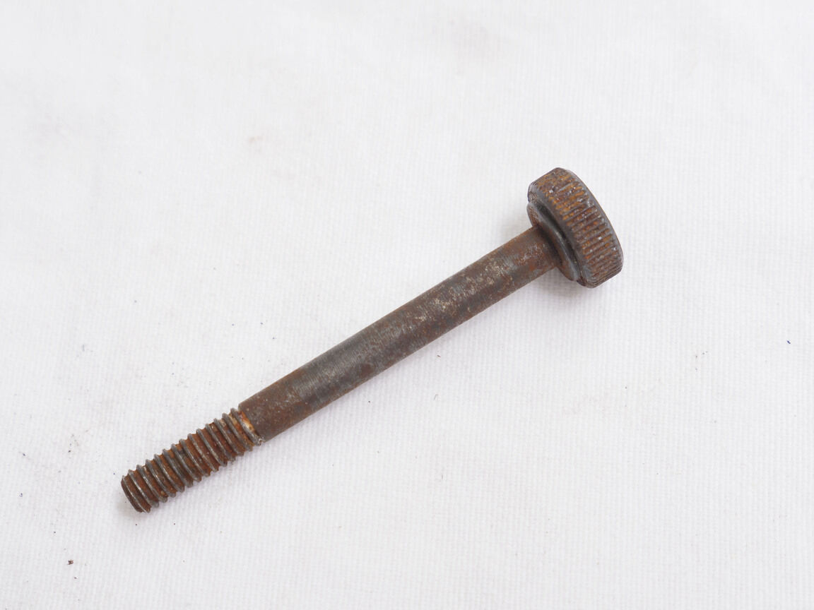 Rusted Steel back vertical tube thumbscrew for vm68, One included.